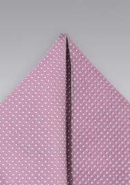 Pocket Square in Orchid Pink