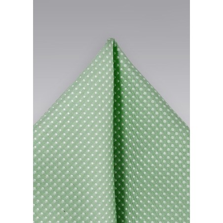Sage Colored Pocket Square