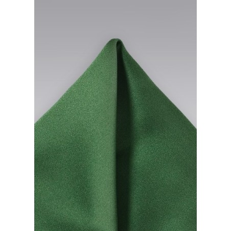 Hunter Green Pocket Square
