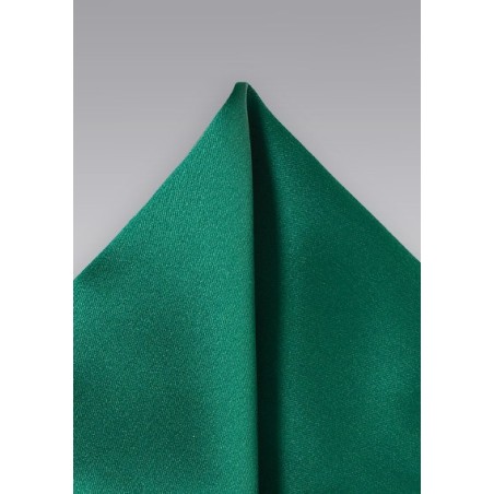 Forest Green Pocket Square