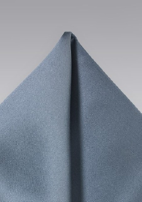 Classic Gray Pocket Square