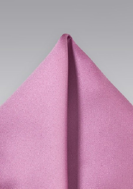 Orchid Pink Pocket Square