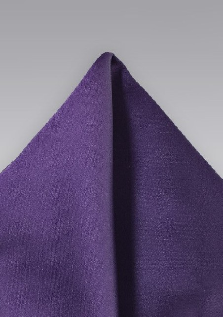 Majestic Purple Pocket Square