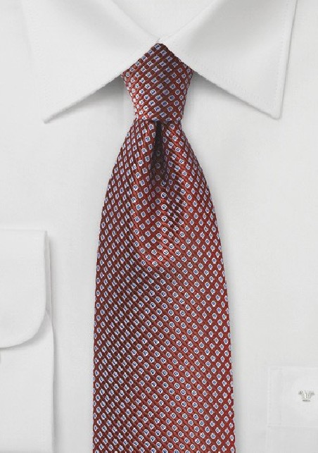Woven Checks in Copper and Blue