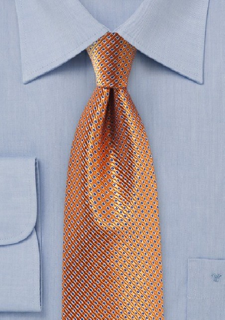 Rose Gold Colored Silk Tie