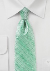 Modern Tie in Neptune Green