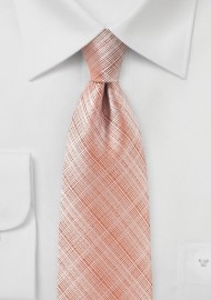 Salmon Colored Summer Tie