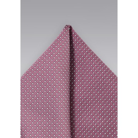 Renaissance Pin Dot Pocket Square