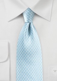 Satin Silk Tie in Dream Blue