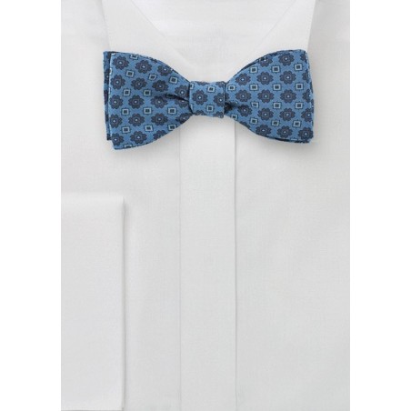 Blue Jean Colored Bow Tie