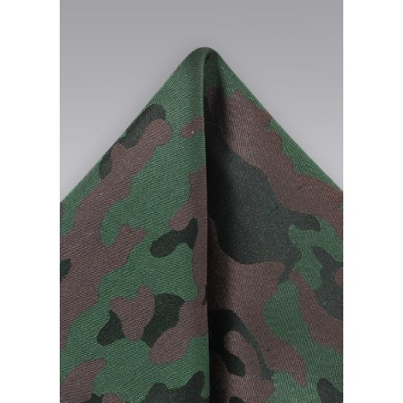 Camo Silk Pocket SquAre