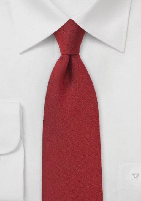 Russet Colored Tie with Matte Finish