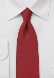 Russet Colored Tie with Matte Finish