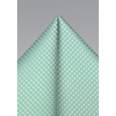 Summer Pocket Square in Clover Green