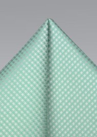 Summer Pocket Square in Clover Green