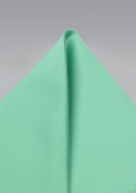 Bright Mint Pocket Square