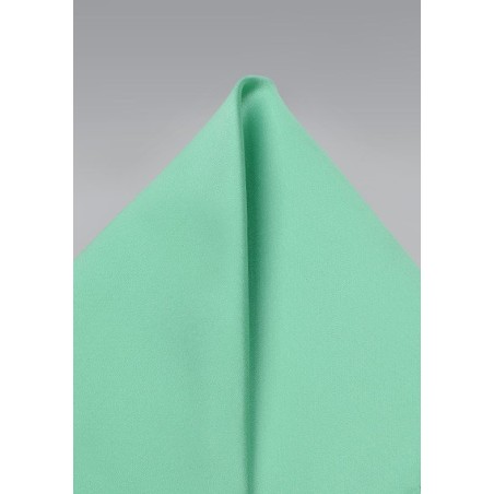 Bright Mint Pocket Square