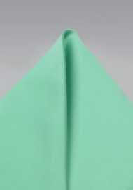 Bright Mint Pocket Square