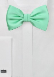 Bright Mint Bow Tie
