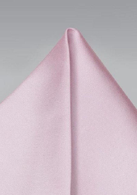 Lilac Pink Mens Pocket Square