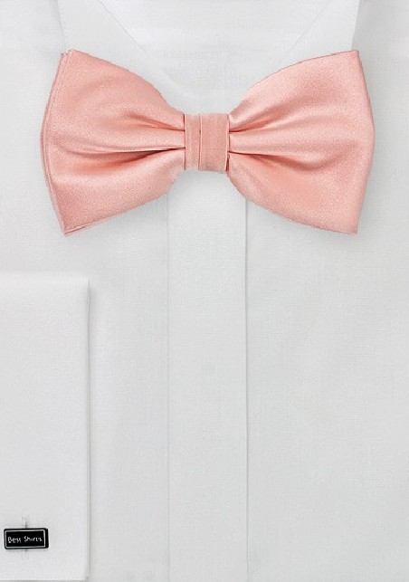 Candy Pink Mens Bow Tie