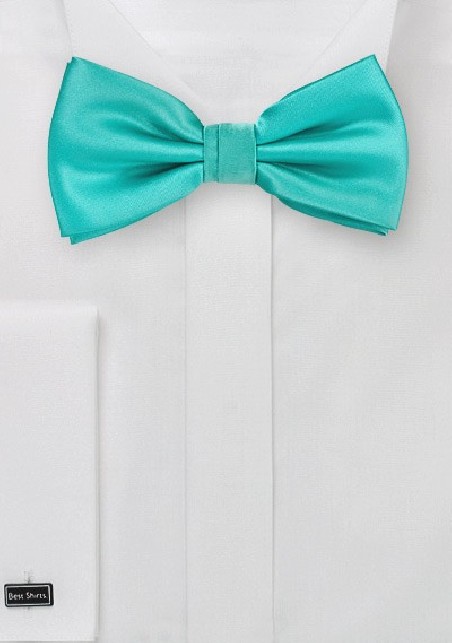 Bow Tie in Bright Mint