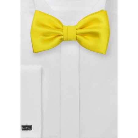 Men's Summer Bow Tie in Canary