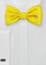 Men's Summer Bow Tie in Canary