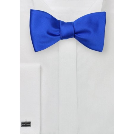 Self Tie Bow Tie in Horizon Blue