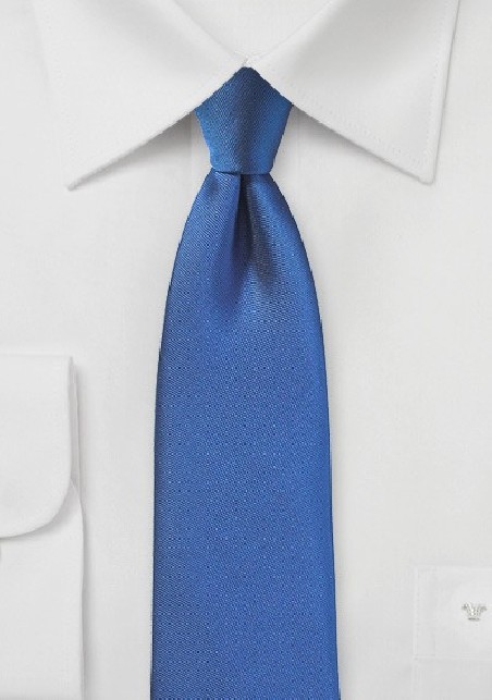 Royal Blue Skinny Tie