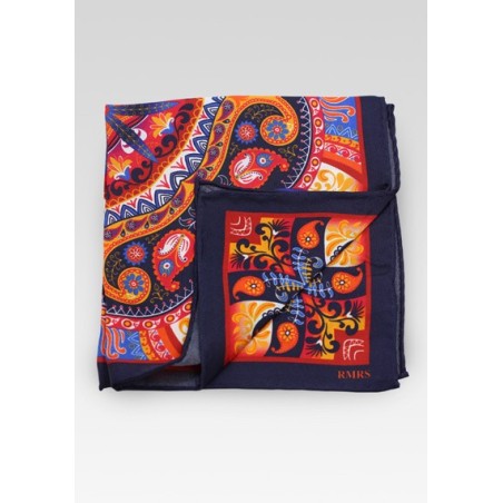 Limited Paisley Print Hanky