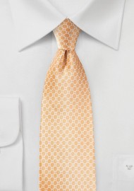 Peach Fuzz Silk Tie