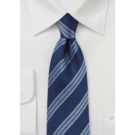 Blue Striped Tie by Parsley