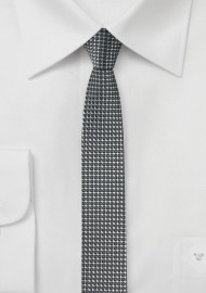 Super Skinny Tie in Graphite Gray