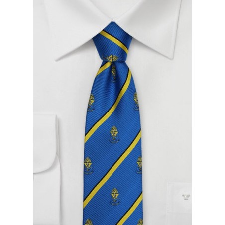 Alpha Epsilon Pi Skinny Necktie
