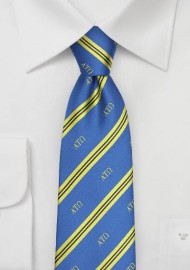 Striped Silk Tie for Alpha Tau Omega