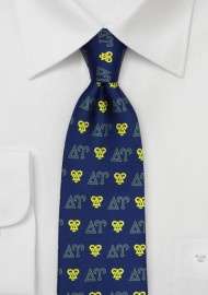 Delta Upsilon Silk Necktie
