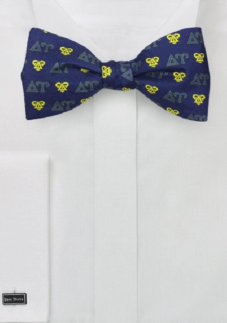 Silk Bow Tie for Delta Upsilon
