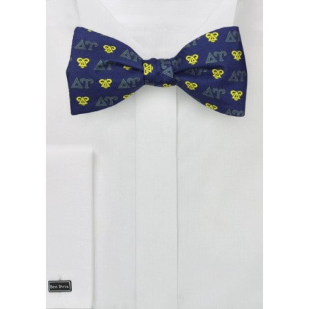 Silk Bow Tie for Delta Upsilon