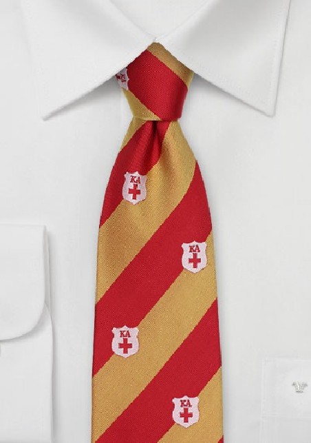 Kappa Alpha Silk Striped Tie