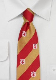Kappa Alpha Silk Striped Tie