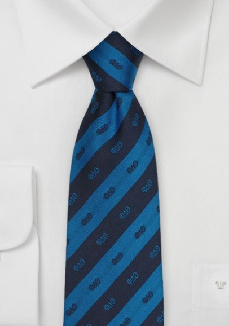 Phi Delta Theta Striped Silk Necktie