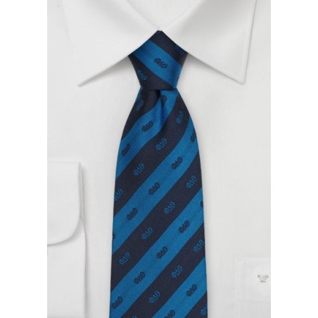 Phi Delta Theta Striped Silk Necktie