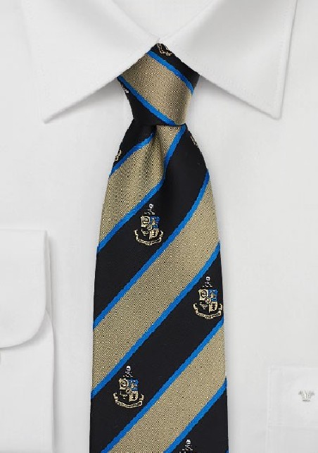 Phi Kappa Sigma Coat of Arms Silk Tie