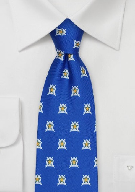Printed Silk Tie for Pi Kappa Phi