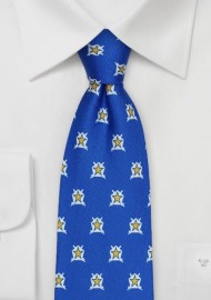 Printed Silk Tie for Pi Kappa Phi