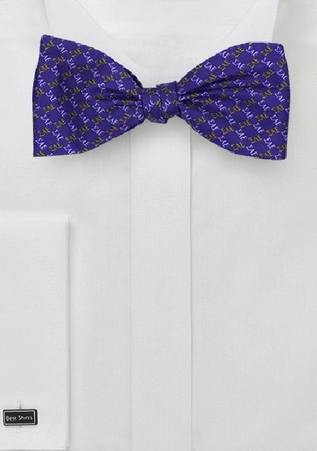 Self Tied Silk Bowtie for SAE