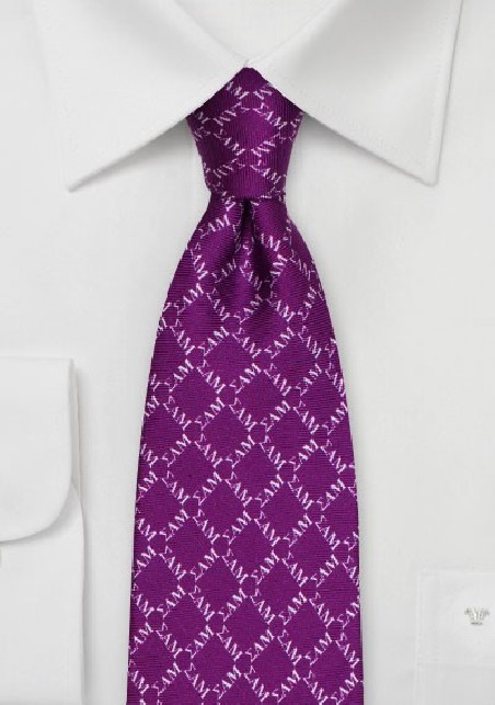 Sigma Alpha Mu Silk Tie