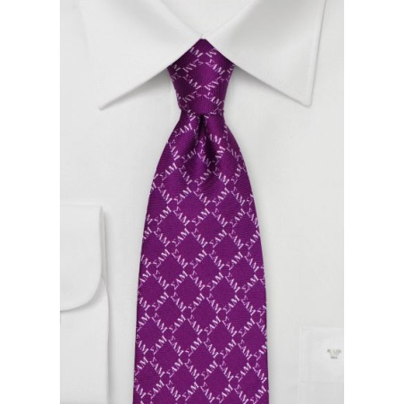 Sigma Alpha Mu Silk Tie