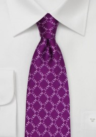 Sigma Alpha Mu Silk Tie